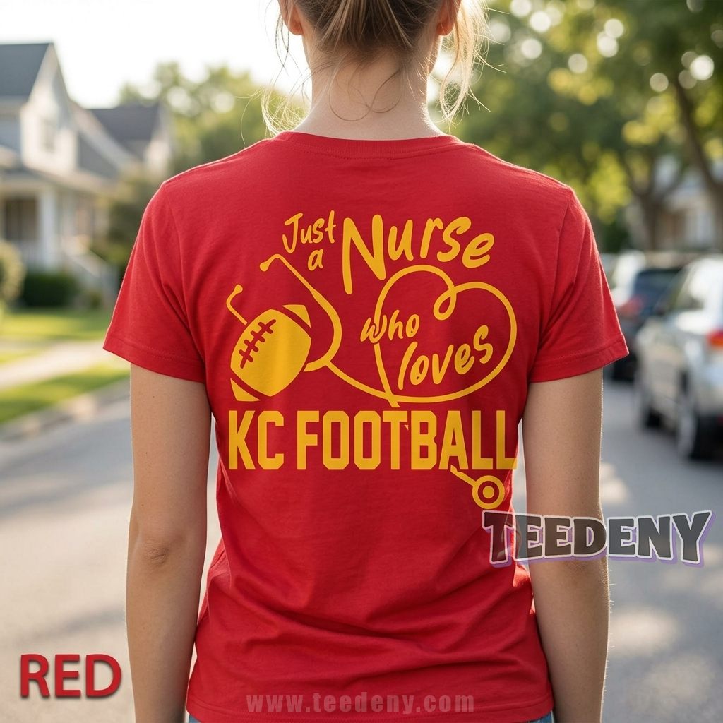 KC Football Nurse Shirt Funny Gift For Nursing Student