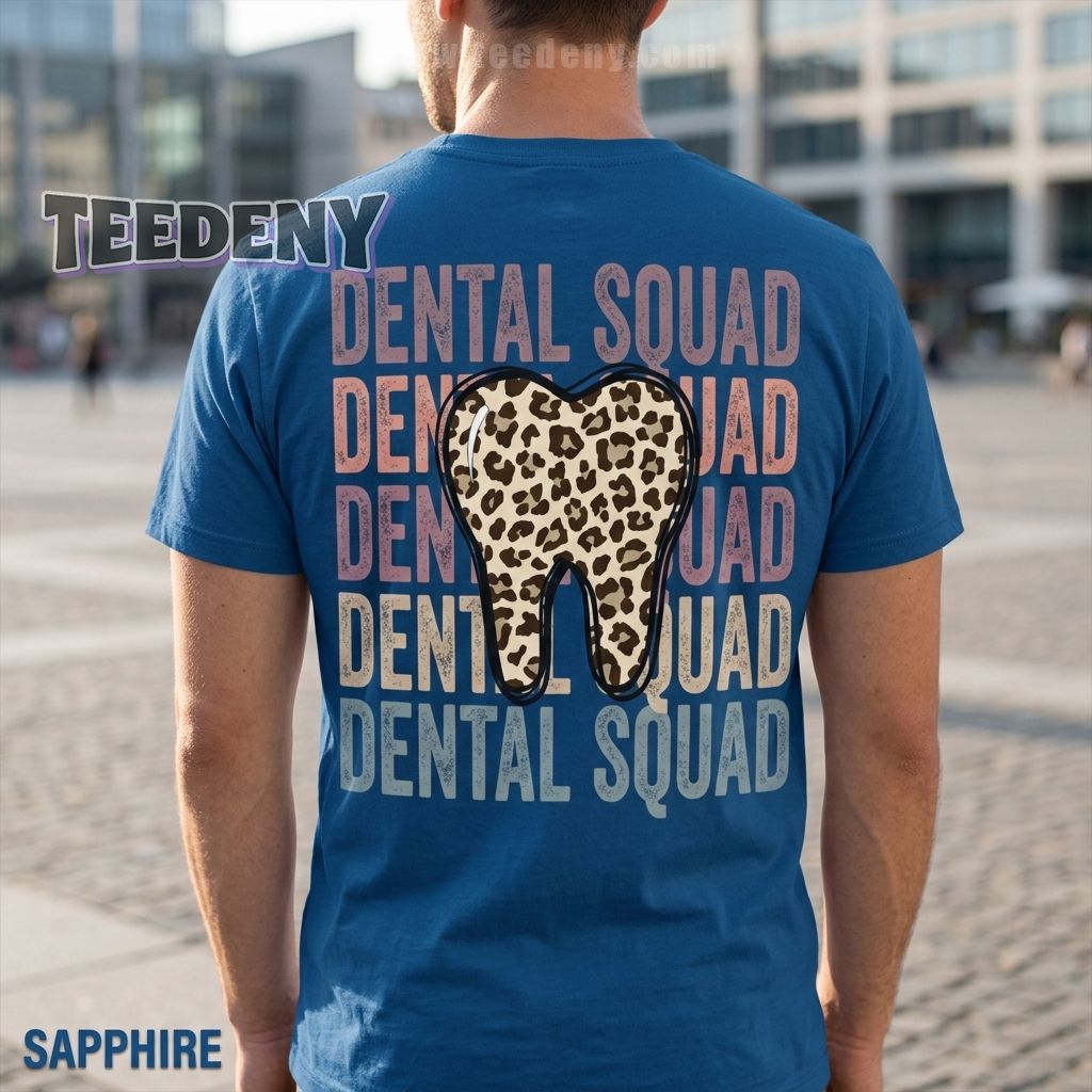 Leopard Dental Squad Shirt
