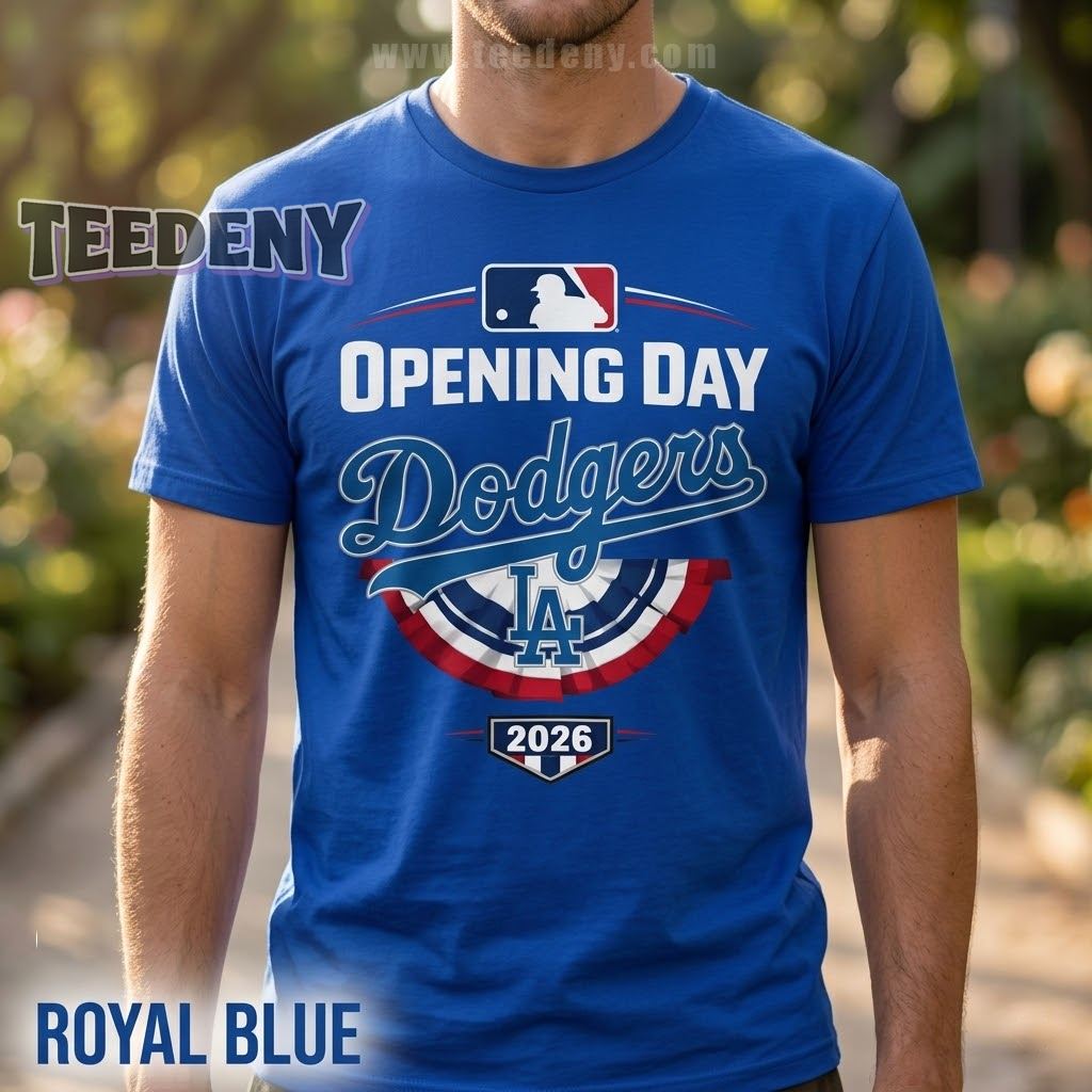 Los Angeles Dodgers Opening Day 2026 Shirt
