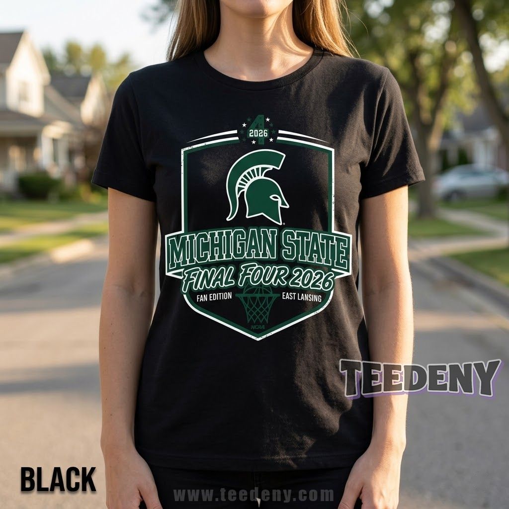 Michigan State Spartans Final Four 2026 Tee
