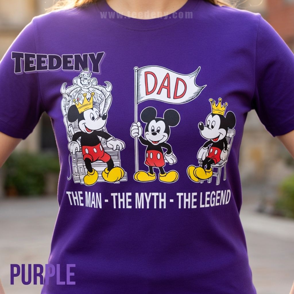 Mickey Mouse Dad The Man The Myth The Legend Shirt