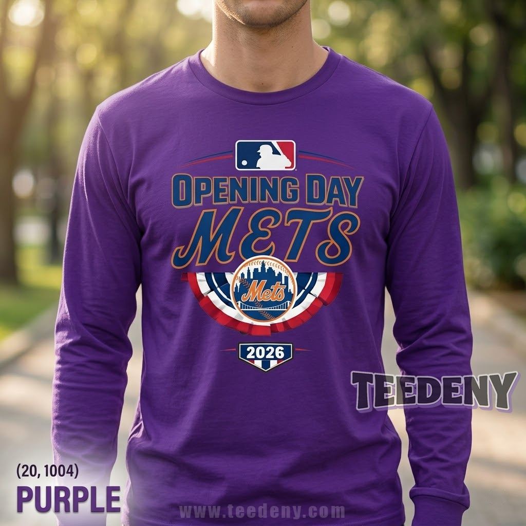 New York Mets Opening Day 2026 Long Sleeve New York Mets Opening Day 2026 Long Sleeve