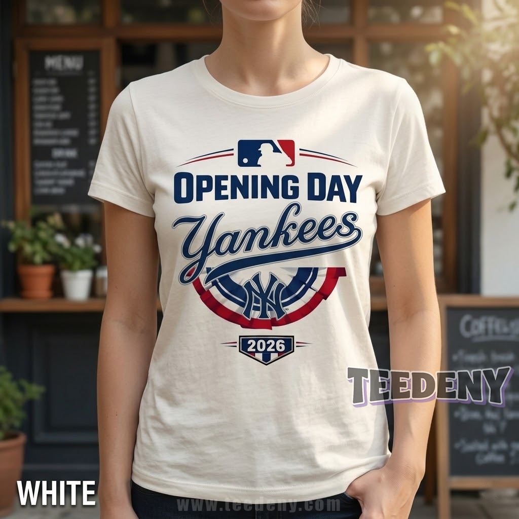 New York Yankees Opening Day 2026 T-Shirt