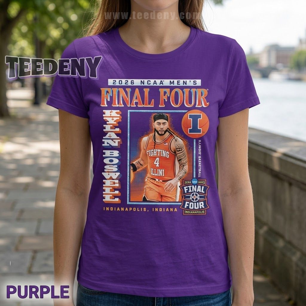 Niccolo Moretti Illinois Illini 2026 Final Four T-Shirt