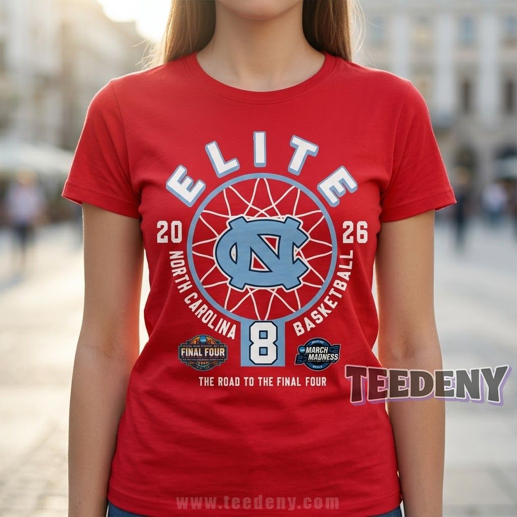 North Carolina Tar Heels Final Four 2026 Tee
