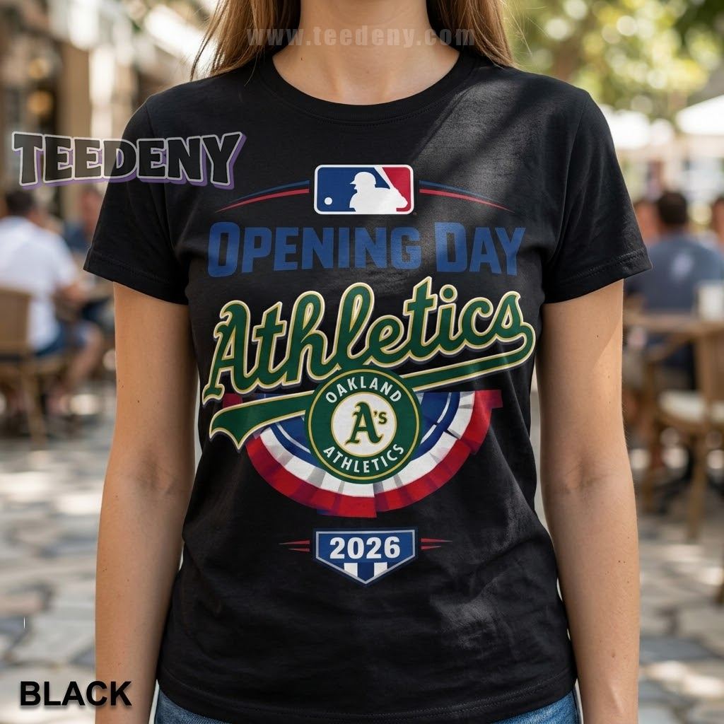 Oakland Athletics Opening Day 2026 Shirt