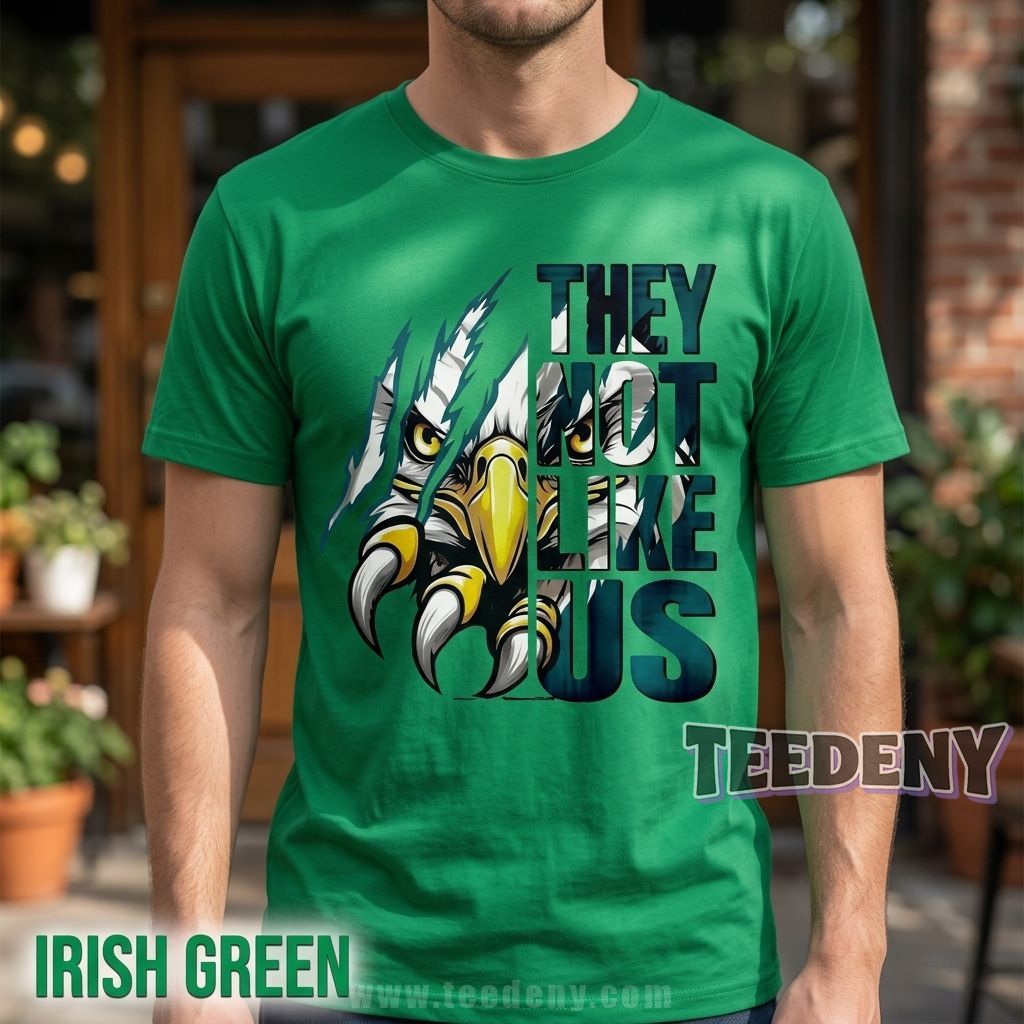 Philadelphia Eagle They Not Like Us Ripped Shirt