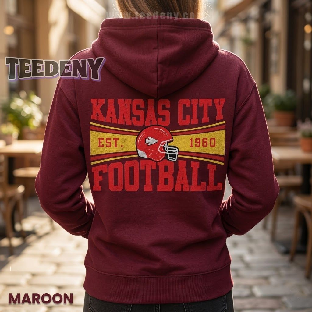 Property of Kansas City Chiefs 1960 Football Hoodie Property of Kansas City Chiefs 1960 Football Hoodie