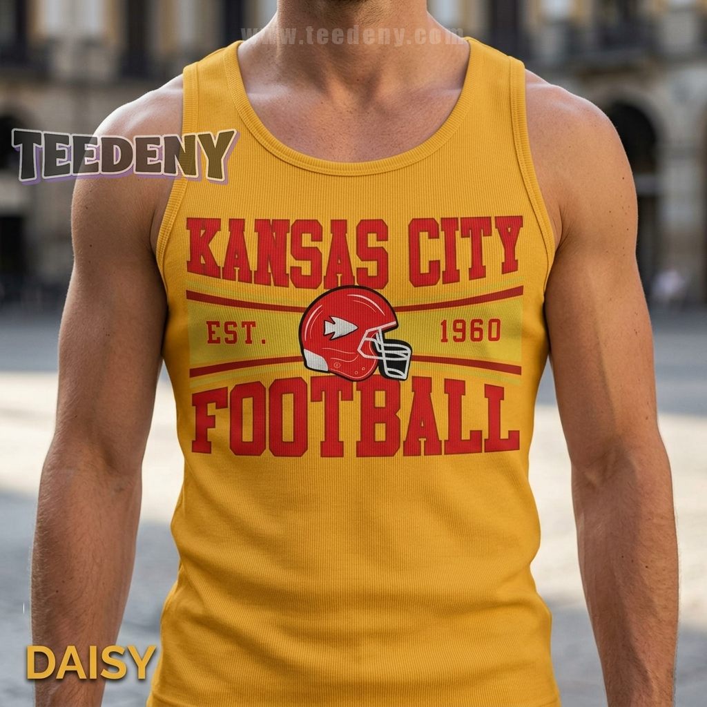 Property of Kansas City Chiefs 1960 Football Tanktop Property of Kansas City Chiefs 1960 Football Tanktop