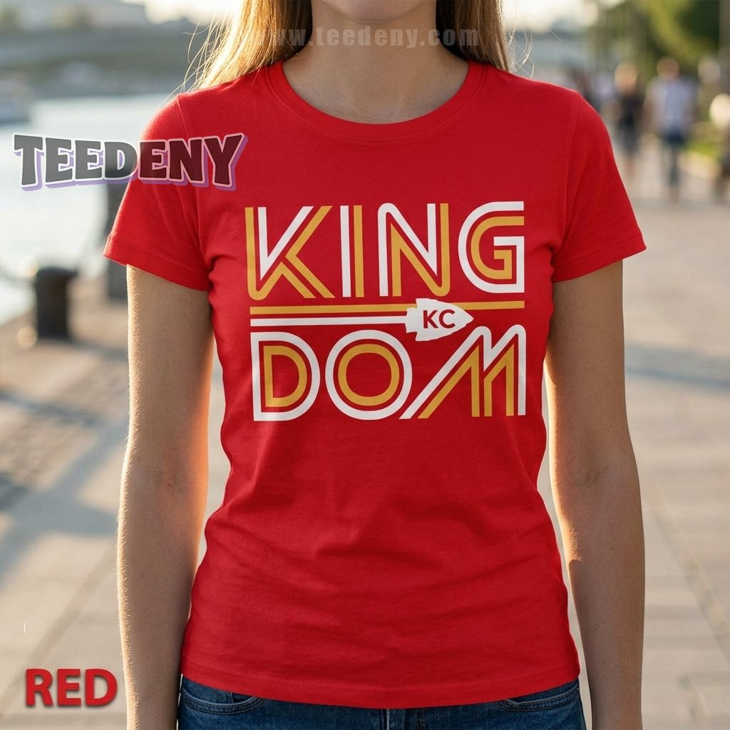 Red Kingdom Vintage Shirt KC Football Fans
