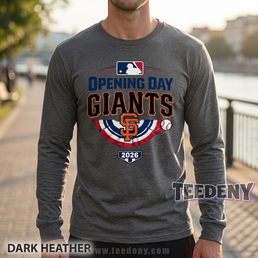 San Francisco Giants Opening Day 2026 Long Sleeve San Francisco Giants Opening Day 2026 Long Sleeve