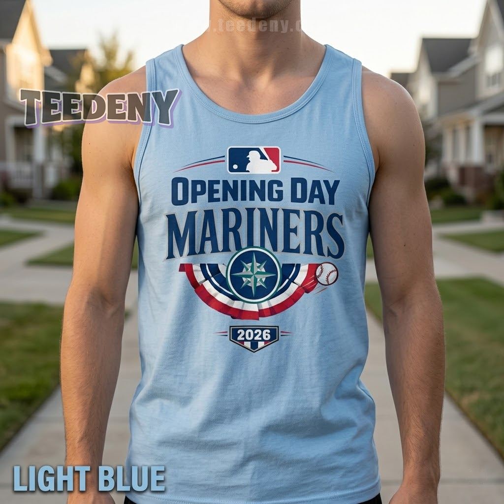 Seattle Mariners Opening Day Baseball 2026 Tanktop Seattle Mariners Opening Day Baseball 2026 Tanktop