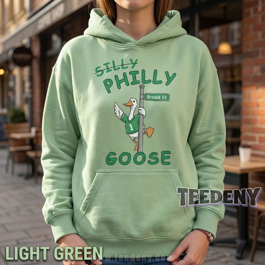 Silly Goose Philly Goose Hoodie Funny Football Clothing Silly Goose Philly Goose Hoodie Funny Football Clothing