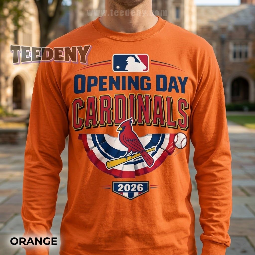St. Louis Cardinals Opening Day 2026 Long Sleeve St. Louis Cardinals Opening Day 2026 Long Sleeve