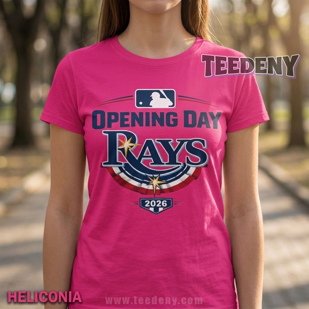 Tampa Bay Rays Opening Day Baseball 2026 Tee