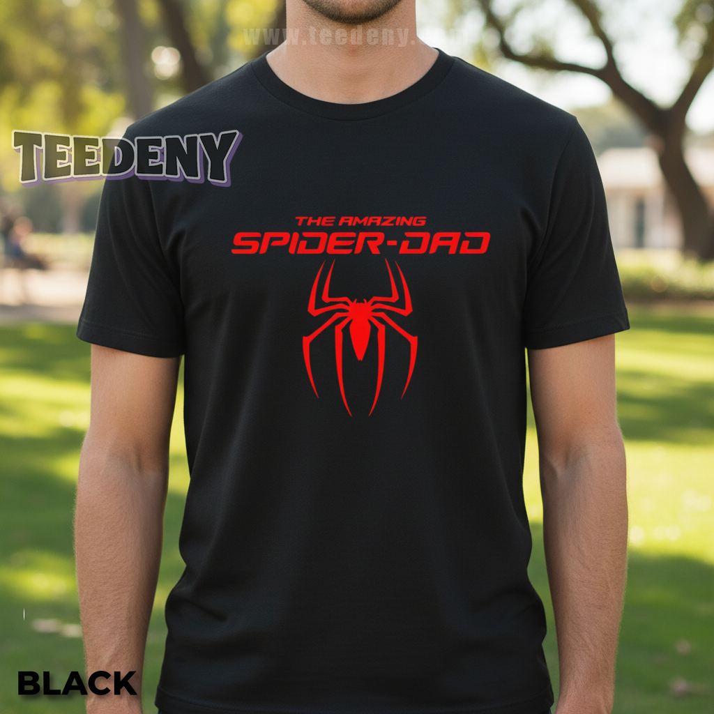 The Amazing Spider Dad Superhero Father Day Shirt