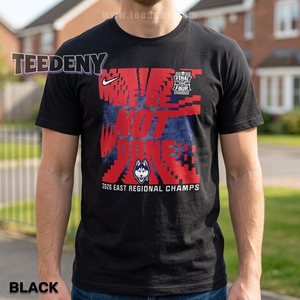 UConn Huskies East Regional Champions 2026 Men’s Basketball March Madness Shirt