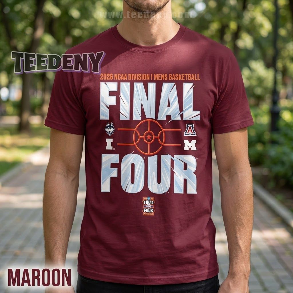 UConn vs Illinois Arizona vs Michigan 2026 Men’s Final Four March Madness Shirt