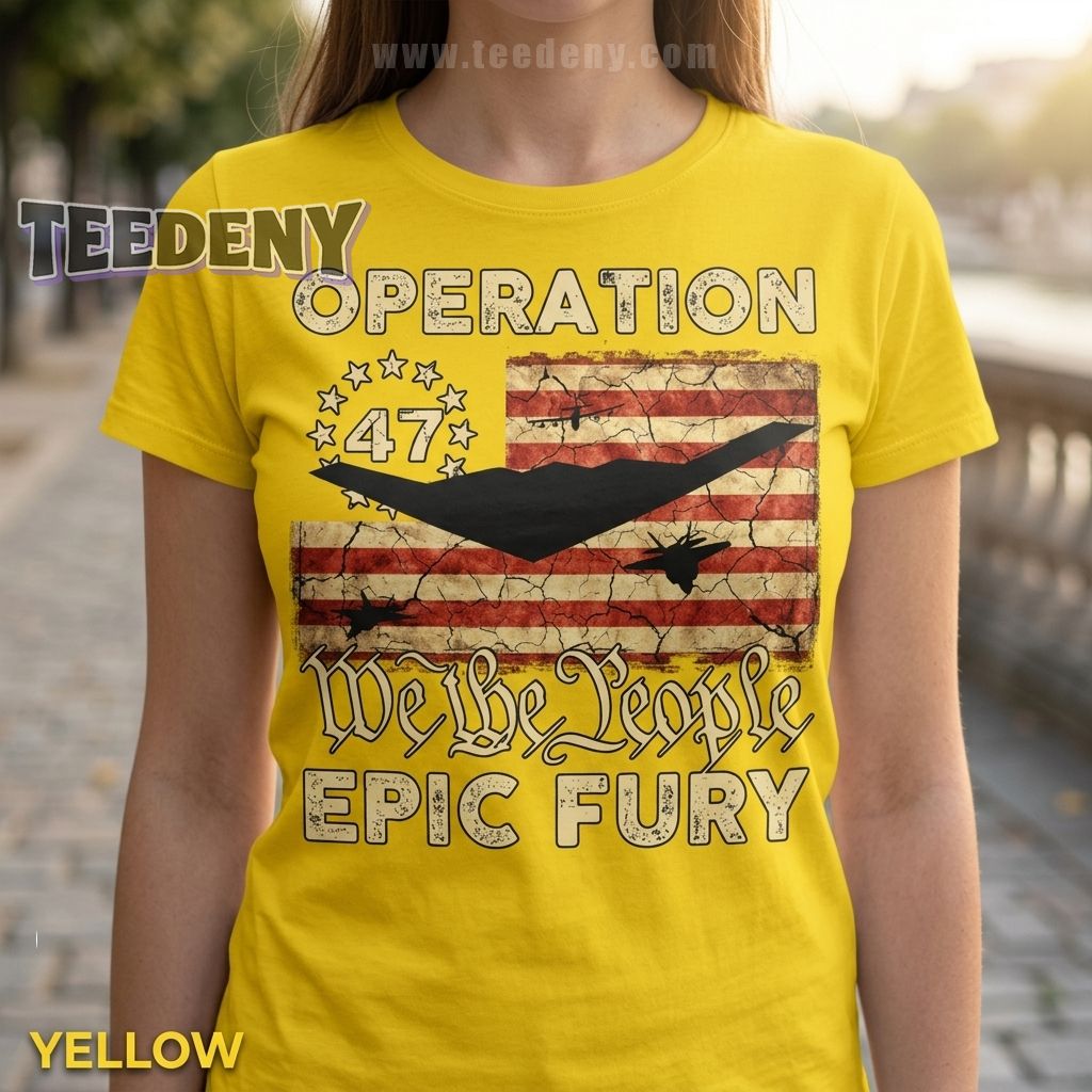 Vintage Operation 47 We The People Retro Patriotic Shirt