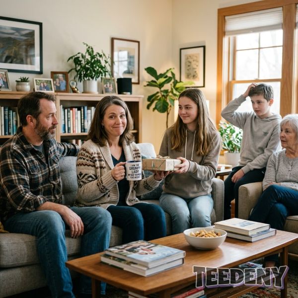 Awkward Funny Gift Moment With Mom Real Life