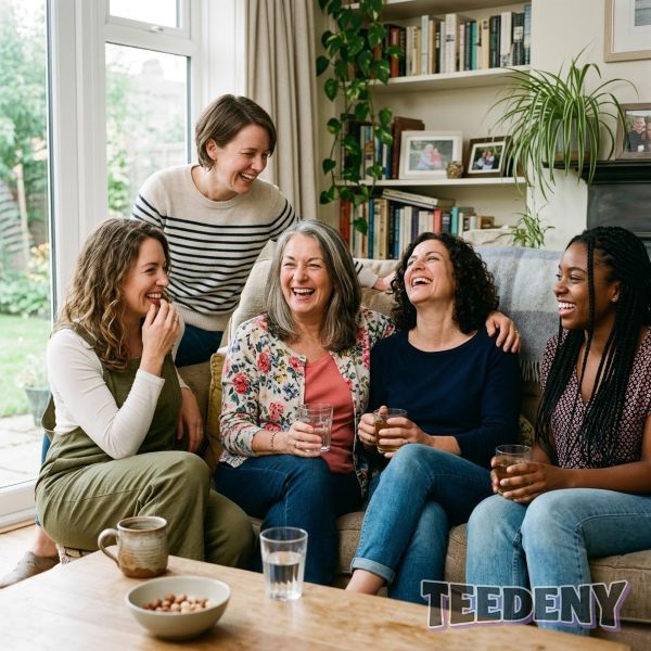 Different Age Moms Sharing Humor Together