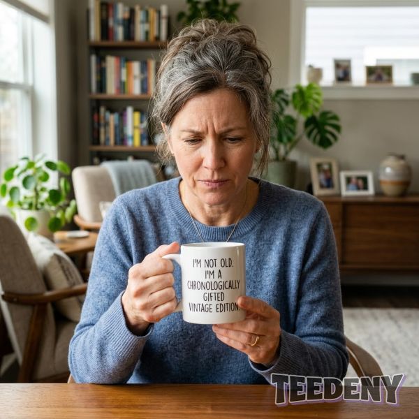 Mom Confused By Joke Gift Emotional Reaction