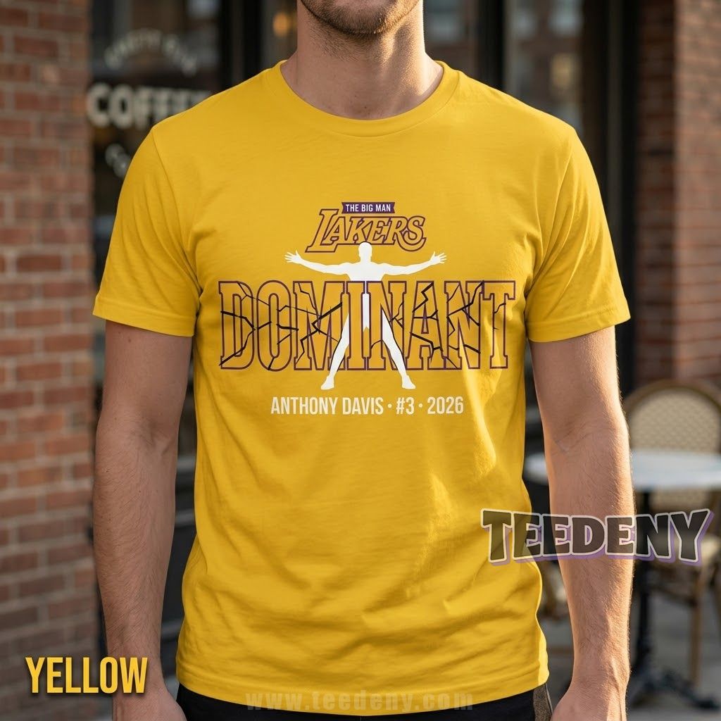 Anthony Davis 2026 Lakers Playoffs Dominant Fan Shirt