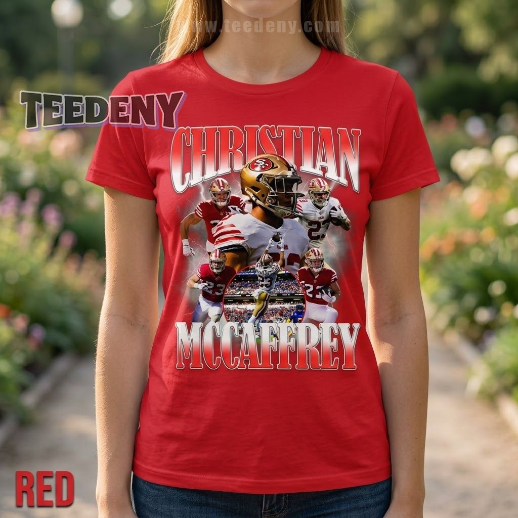 Christian McCaffrey San Francisco 49ers Vintage Shirt