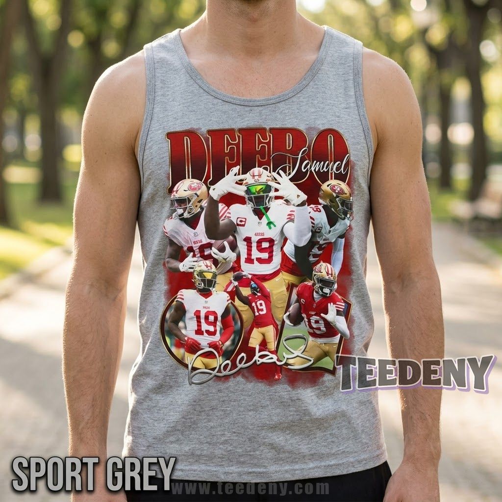 Deebo Samuel 49ers Graphic Tanktop For Niners Fan Deebo Samuel 49ers Graphic Tanktop For Niners Fan