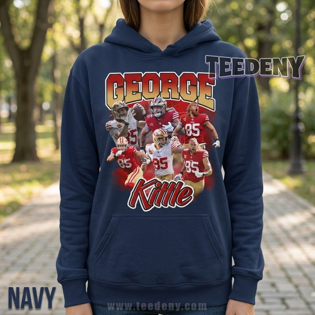 George Kittle 49ers Unisex Hoodie George Kittle 49ers Unisex Hoodie