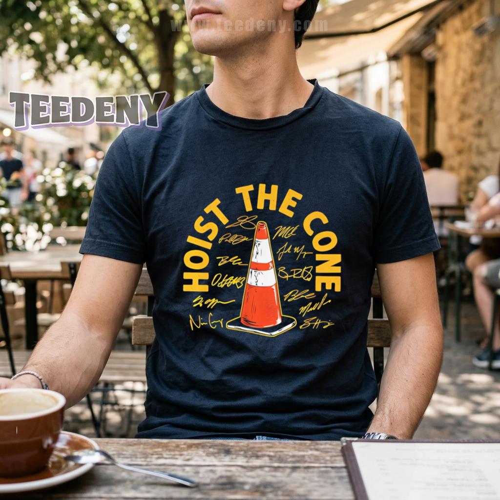 Hoist The Cone Buffalo Sabres Champions Signatures Shirt