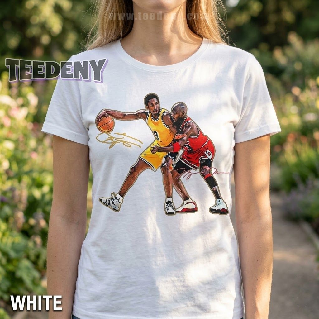 Kobe Bryant Vs Jordan Shirt Basketball Legend