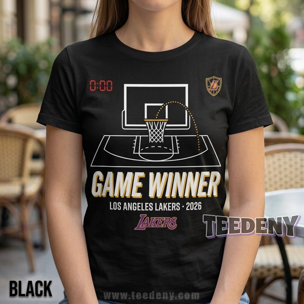 Lakers 2026 Buzzer Beater Game Winner Fan Shirt
