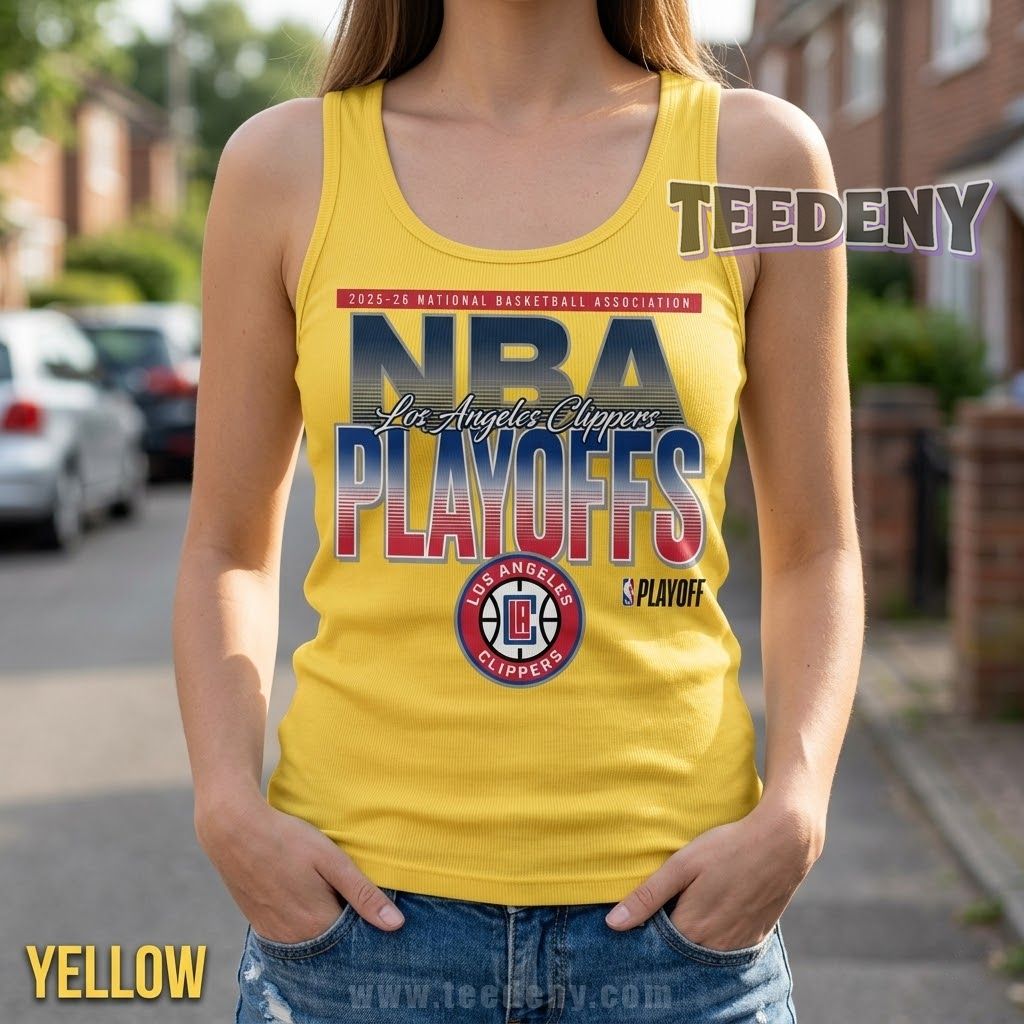 Los Angeles Clippers 2026 NBA Playoffs Tanktop Los Angeles Clippers 2026 NBA Playoffs Tanktop