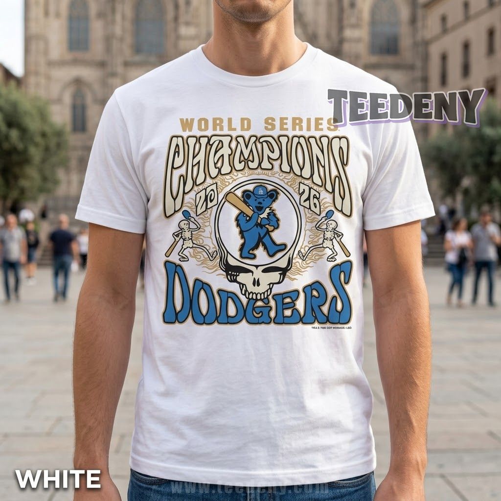 Los Angeles Dodgers Championship Graphic Tee Shirt