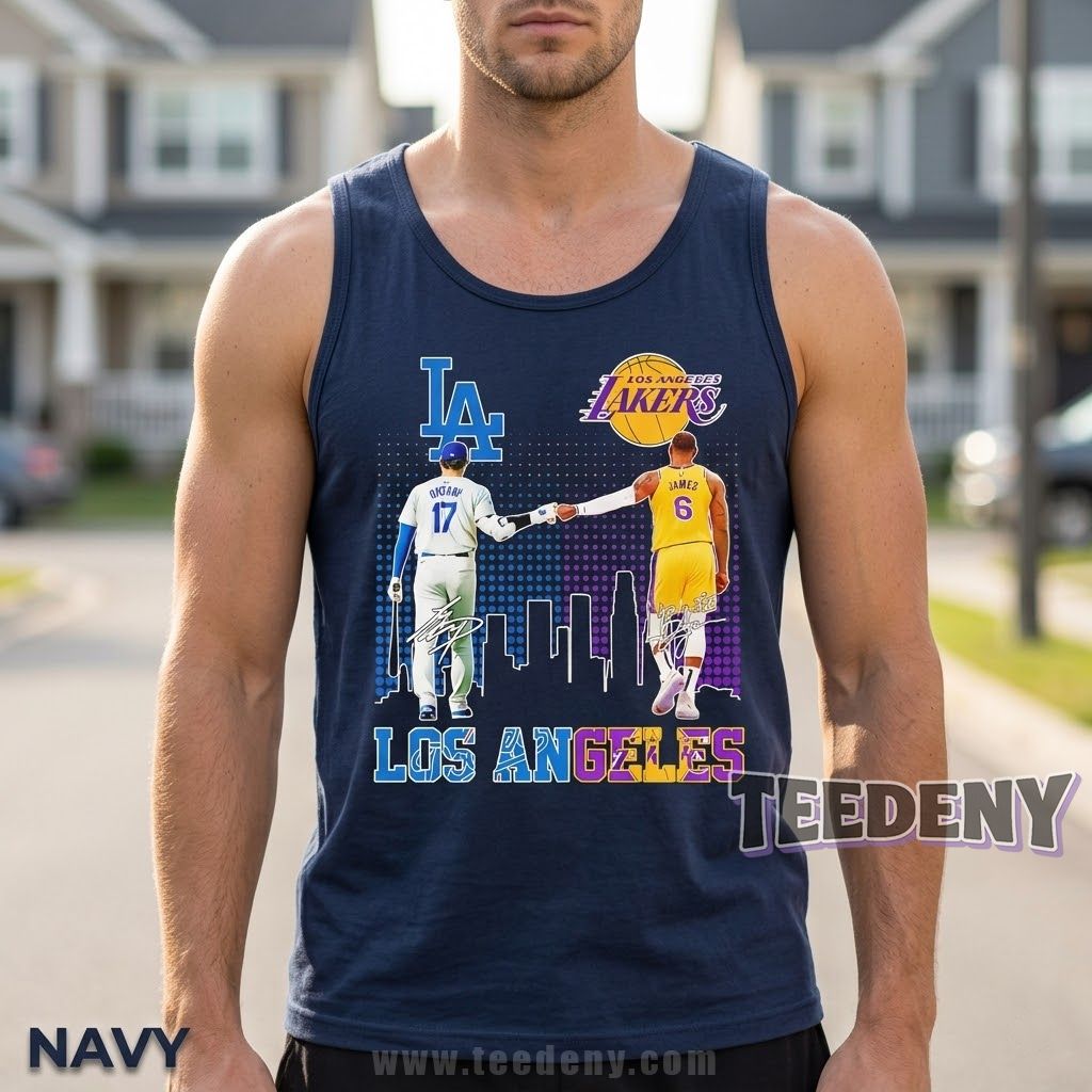 Los Angeles Dodgers Vs Lakers Rivalry Unisex Tanktop Los Angeles Dodgers Vs Lakers Rivalry Unisex Tanktop