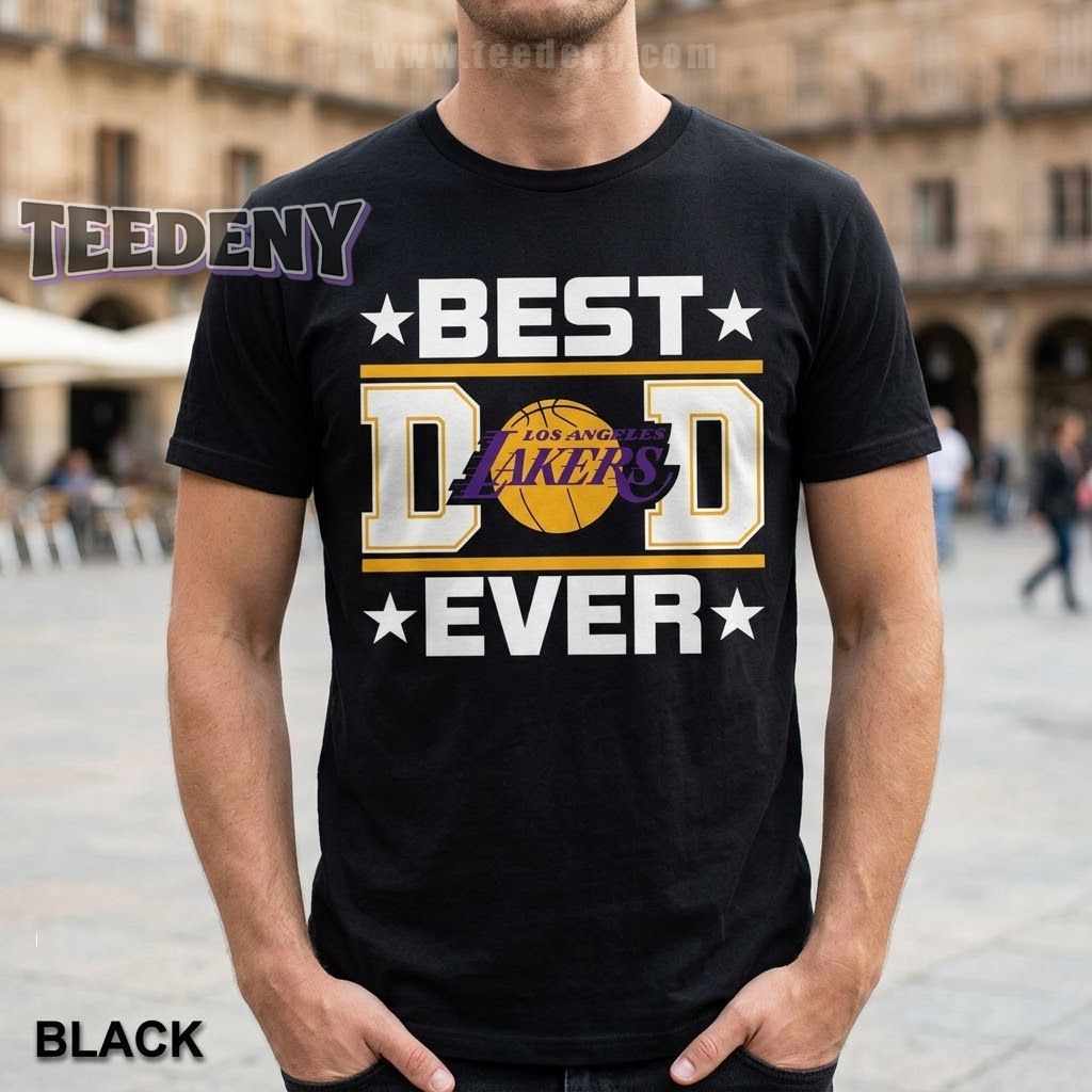 Los Angeles Lakers Best Dad Shirt