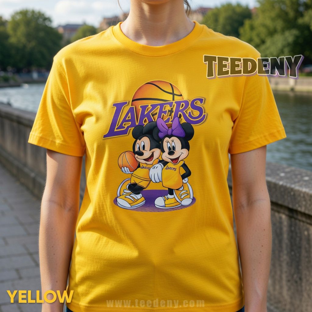 Los Angeles Lakers Disney Cute Girls Shirt