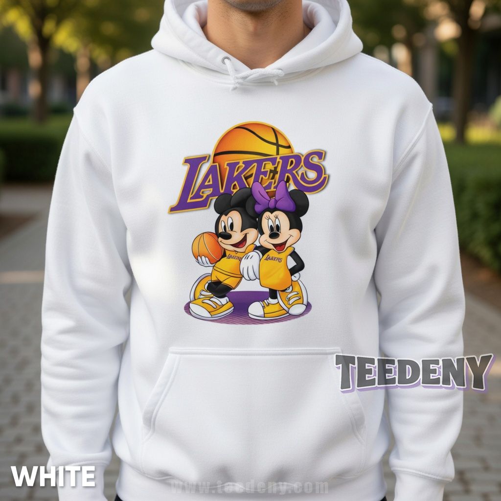 Los Angeles Lakers Disney Cute Girls Hoodie Los Angeles Lakers Disney Cute Girls Hoodie