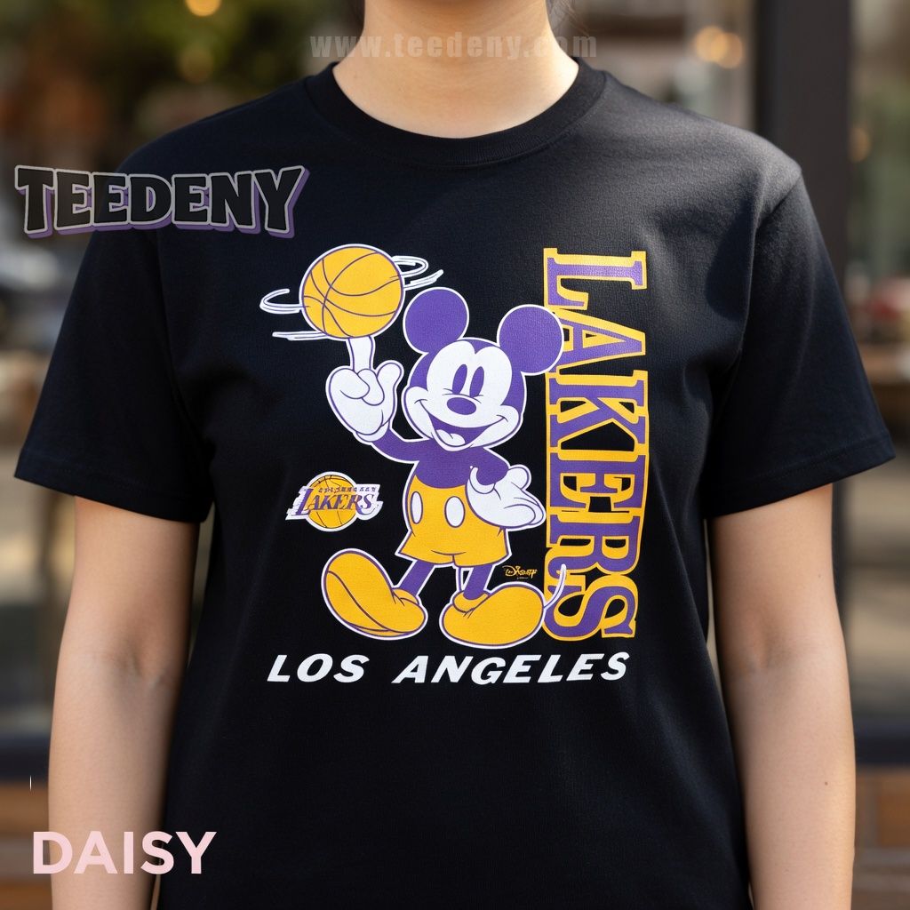 Los Angeles Lakers Mickey Mouse Retro Shirt
