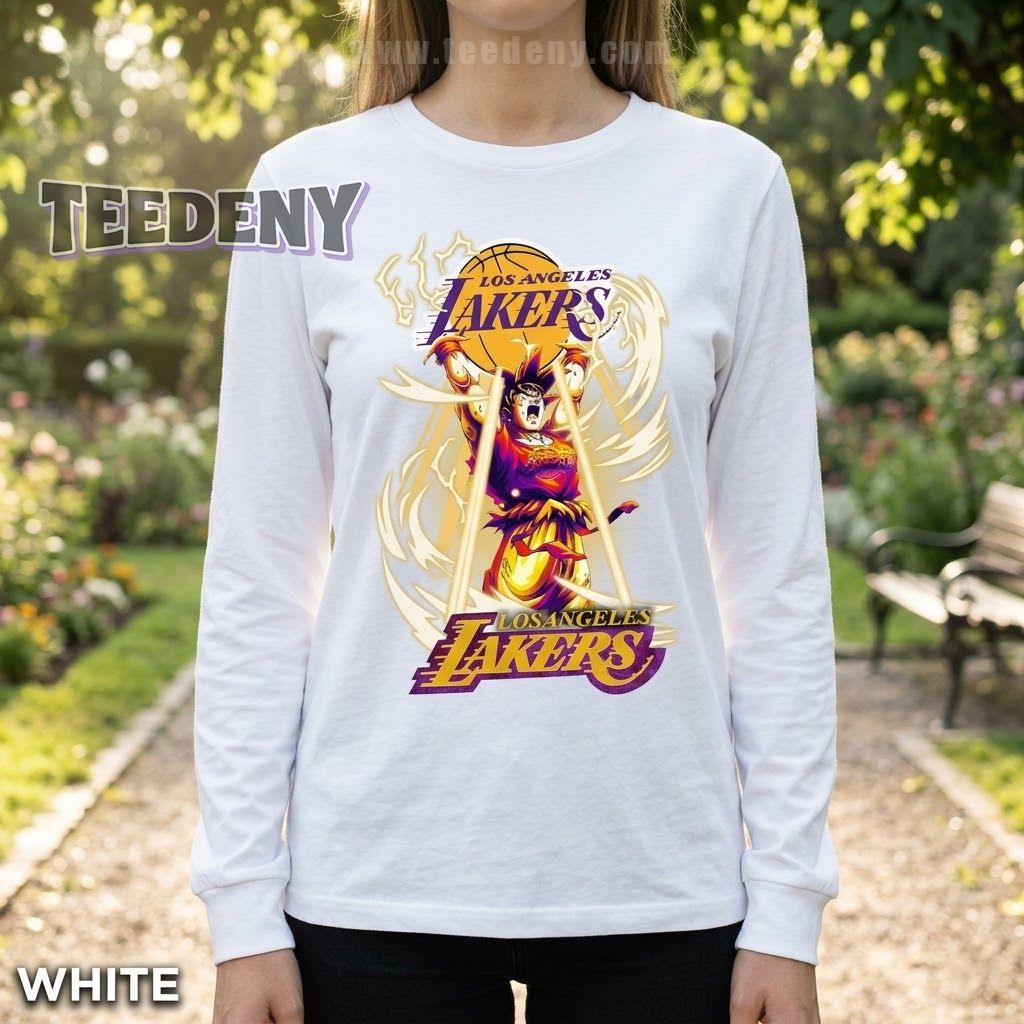 Los Angeles Lakers Naruto Power Long Sleeve Los Angeles Lakers Naruto Power Long Sleeve
