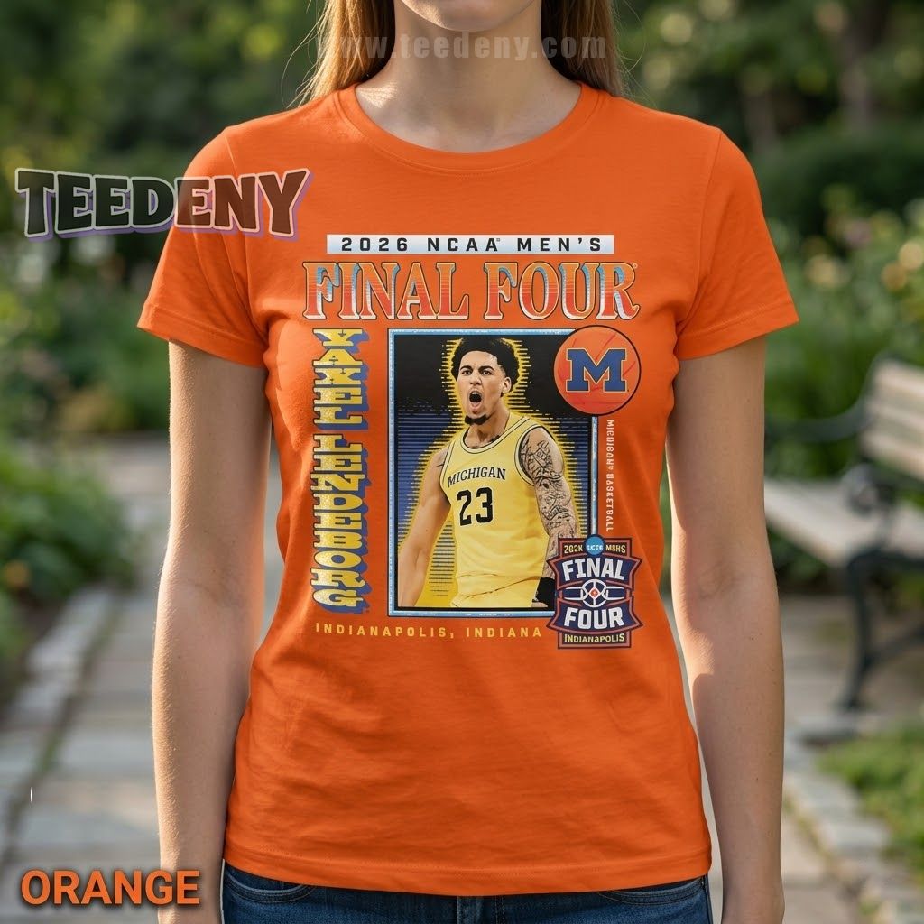 Michigan Wolverines Men’s Basketball NCAA Final Four 2026 Team T-Shirt