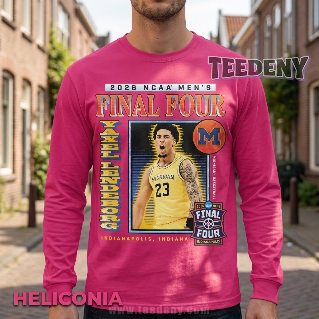Michigan Wolverines Men’s Basketball NCAA Final Four 2026 Team Long Sleeve Michigan Wolverines Men’s Basketball NCAA Final Four 2026 Team Long Sleeve