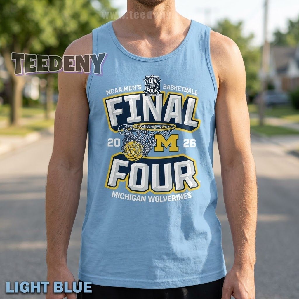 Michigan Wolverines Women’s Basketball NCAA Final Four 2026 Run Tanktop Michigan Wolverines Women’s Basketball NCAA Final Four 2026 Run Tanktop