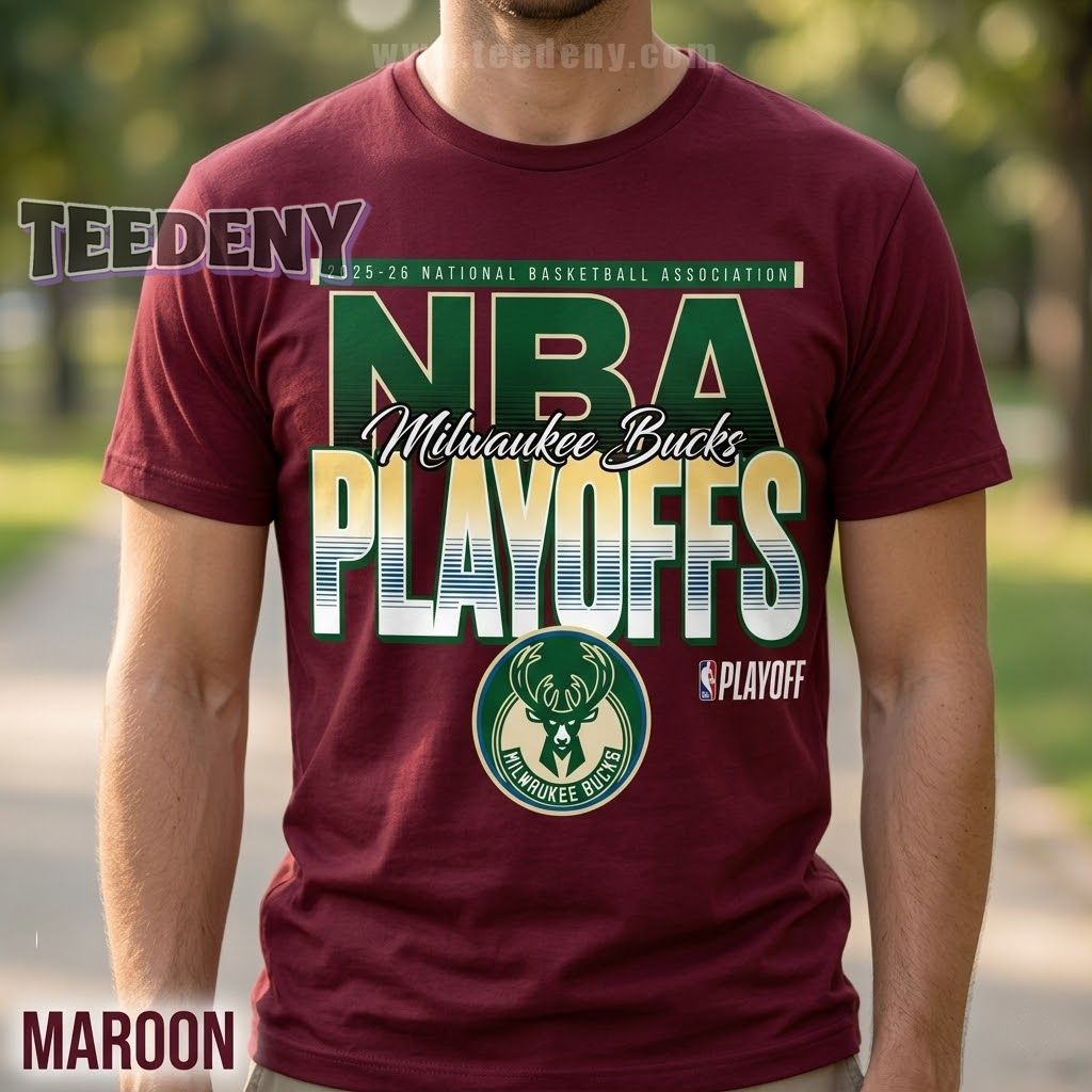 Milwaukee Bucks 2026 NBA Playoffs Shirt