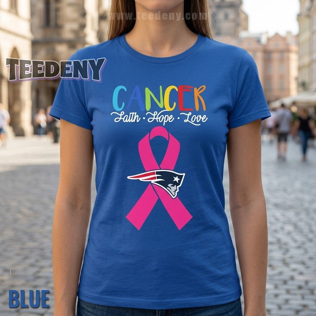 New England Patriots Breast Cancer Shirt