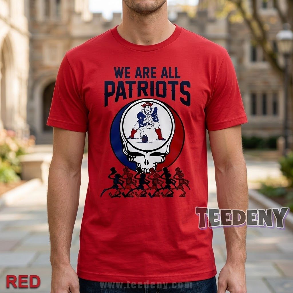 New England Patriots Grateful Dead Shirt
