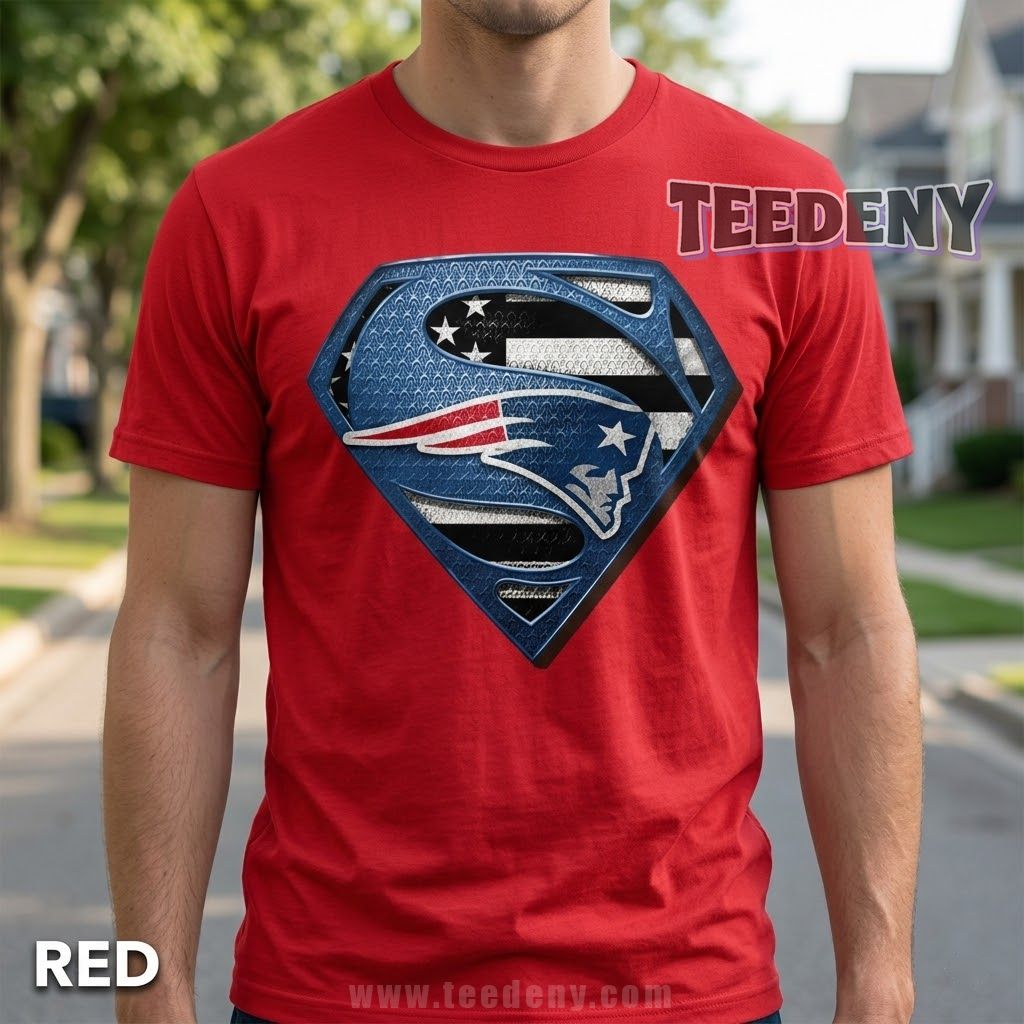 New England Patriots Superman Strong Shirt