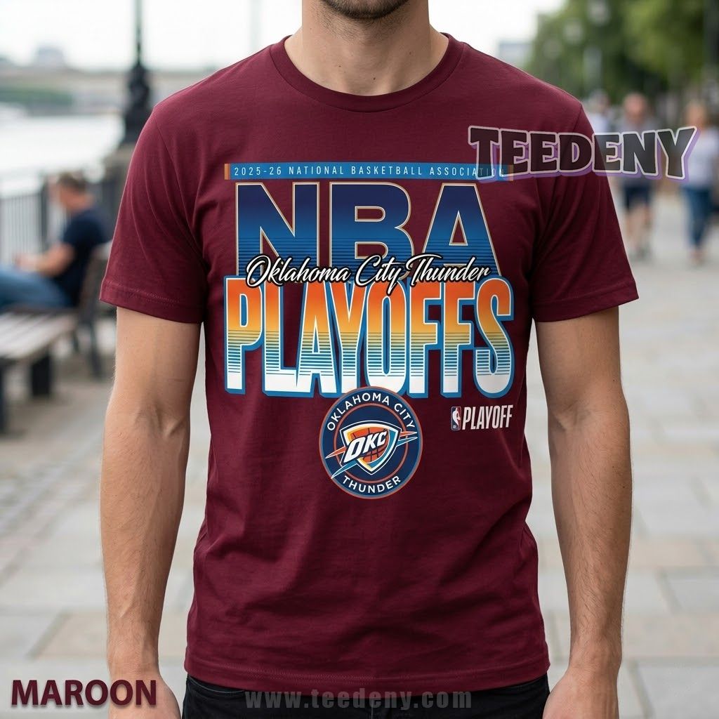 Oklahoma City Thunder NBA Playoffs 2026 Shirt
