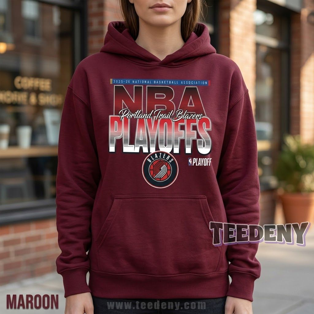 Portland Trail Blazers NBA Playoffs 2026 Men Hoodie Portland Trail Blazers NBA Playoffs 2026 Men Hoodie